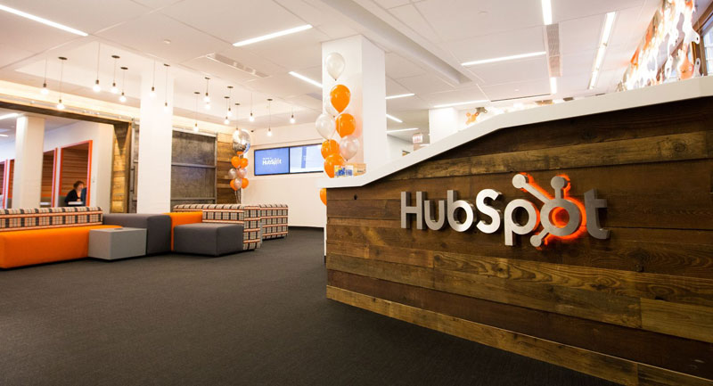 Hubspot office reception