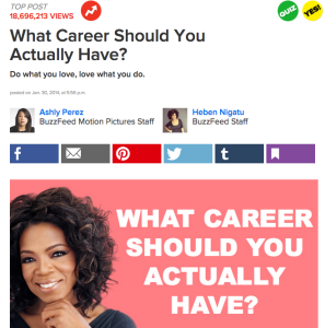 What Career Should You Actually Have