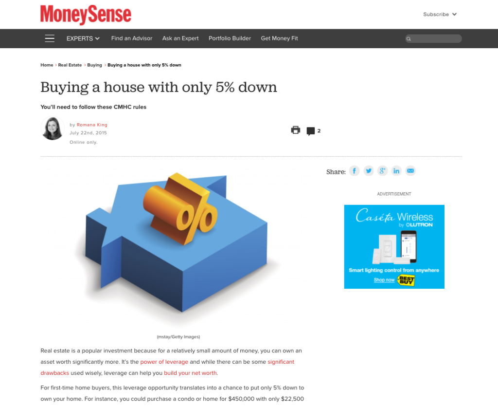 Buy a House How to Buy Advice Blog Post Example