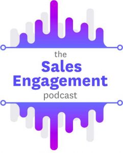 Logo for The Sales Engagement podcast